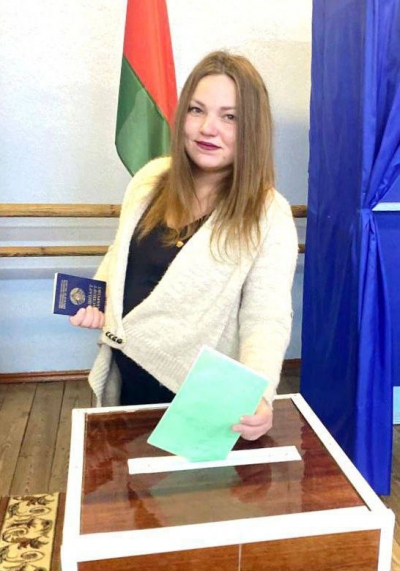 Молодежный лидер Анастасия Тозик: “Голосую за то, чтобы Быховщина и дальше развивалась”