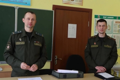 &laquo;Быть готовым встать на защиту&raquo;: представители Военной академии встретились со школьниками Быхова