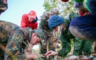 Вахта памяти «Сожский рубеж» проходит в Могилевской области