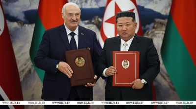 Лукашенко и Ким Чен Ын подписали договор о дружбе и сотрудничестве между Беларусью и КНДР