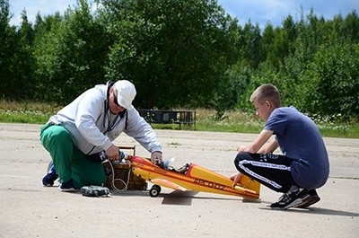 На Быховщине прошел открытый чемпионат РБ по радиоуправляемым авиамоделям