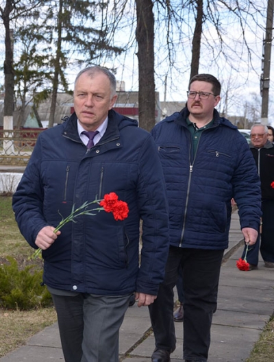В Быхове почтили память узников фашистских концлагерей