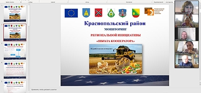 Состоялась онлайн-встреча по реализации региональной инициативы «Школа кооператора»