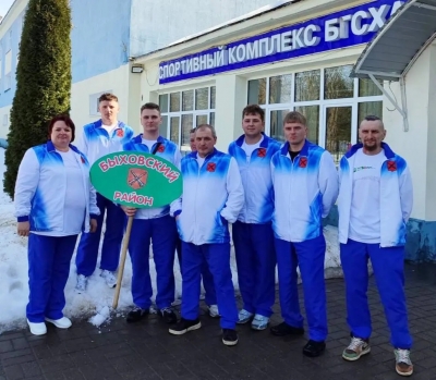 Команда Быховского района участвует в областной спартакиаде работников АПК в Горках