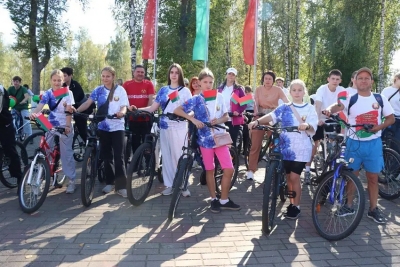 В Быхове прошел велопробег &ldquo;Молодёжь выбирает движение!&rdquo;.ФОТОФАКТ
