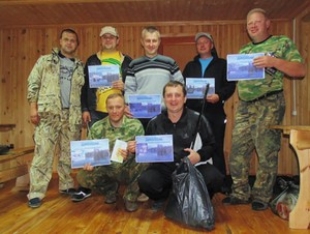 Быховские милиционеры соревновались в рыбной ловле