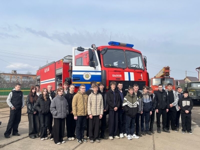 В гостях у спасателей. Быхов.