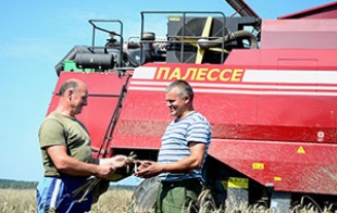 На Быховщине уборочная страда в разгаре