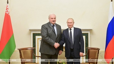 «Дело не в лести». Лукашенко поблагодарил лично Путина за поддержку Беларуси