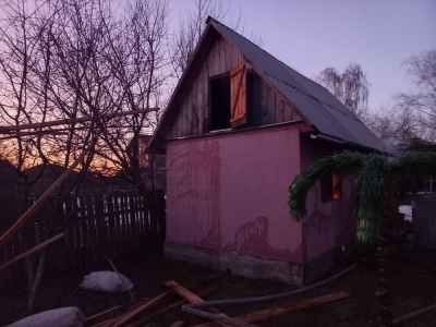 И снова горела баня