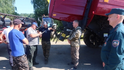 Посещены объекты сельхозпроизводства. Быхов.