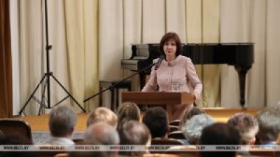 Председатель Совета Республики Наталья Кочанова провела встречу с творческой интеллигенцией Беларуси