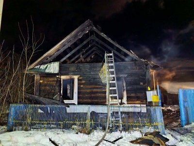 Горел дом. Погиб человек