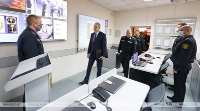 Сергеенко: сотрудники внутренних дел с достоинством выполняют поставленные задачи