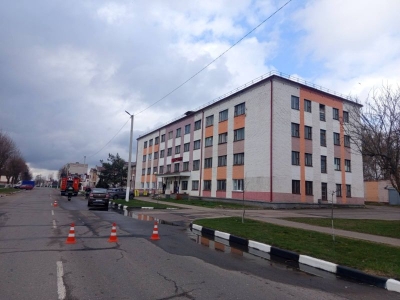 Работники МЧС спасли мужчину на пожаре в Быхове