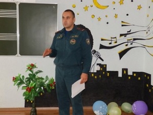 Начальник Быховского РОЧС пообщался с педагогами Мокрянской ДШИ