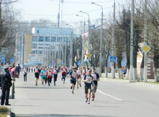 Предпраздничный забег в Быхове