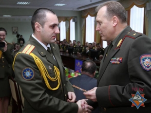 Быховские спасатели подвели итоги служебной деятельности за 2012 год