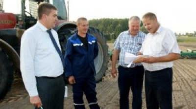 В Могилевской области идет осенняя посевная кампания