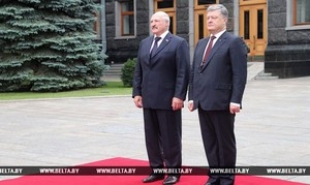 Встреча Лукашенко и&nbsp;Порошенко проходит в&nbsp;Киеве