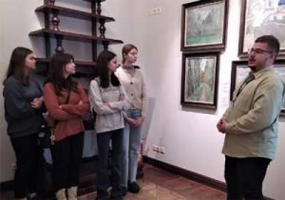 Учащиеся гимназии г.Быхова побывали в музее В.К. Бялыницкого-Бирули