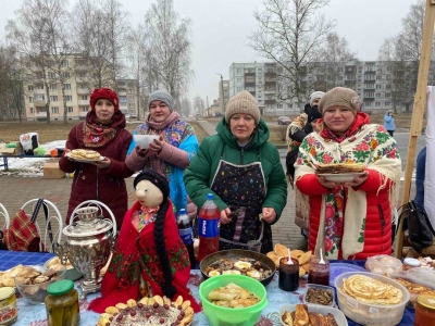2 марта весело, широко с размахом отметили Быховчане Масленицу