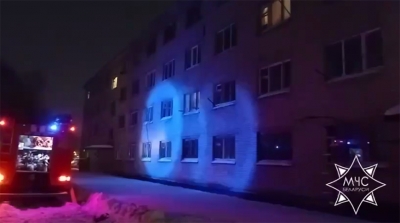 В Быхове из горящего общежития эвакуировали 25 человек