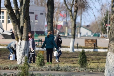 На Быховщине прошёл санитарный день &mdash; коллективы предприятий и школ навели порядок в городе и сёлах