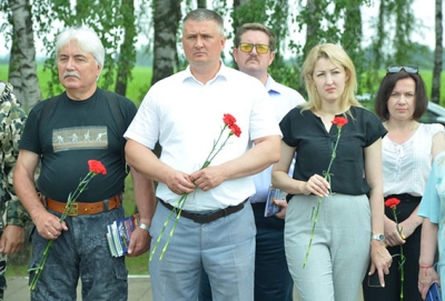 У мемориала воинской славы «Лудчицкая высота» состоялась «Вахта памяти»