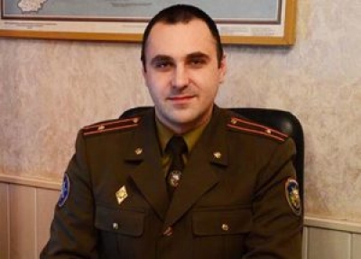 Начальник Быховского РОЧС Дмитрий Краснопёров получил медаль «За безупречную службу» ІІ степени