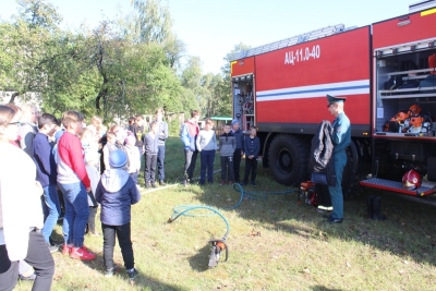 Прынялі ўдзел у сельскім сходзе. Быхаў.