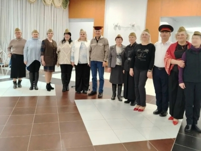 Культурно-досуговый вечер отдыха для членов клуба &laquo;Гармония&raquo;, приуроченный к празднованию Масленичной недели и Дня защитника Отечества