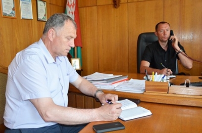 Сергей Сыранков посетил Быховский район