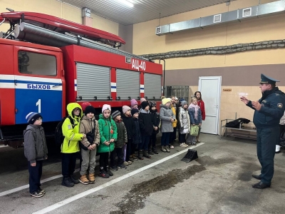 В гостях у спасателей. Быхов