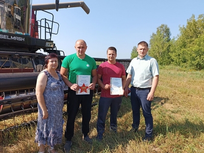 На Быховщине продолжаются чествования героев жатвы