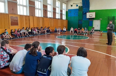 В лагере дневного пребывания «Вектор» средней школы №1 г.Быхова прошёл «День защитника»