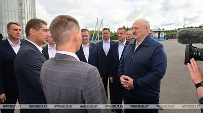 «Это пример создания нового хозяйства». Лукашенко о причинах приезда на Мядельщину