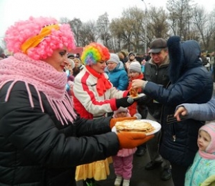 У Быхаве адбыліся святочныя мерапрыемствы пад назваю «Бывай, шырокая Масленіца»