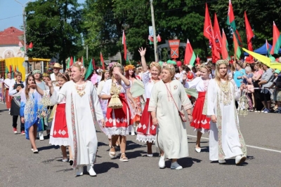 3 июля Быхов пробудился в объятиях праздника