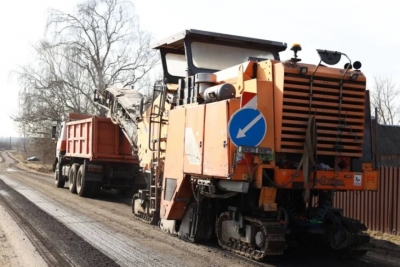 В Лудчицах идет масштабный ремонт улично-дорожной сети. ФОТО+ВИДЕО