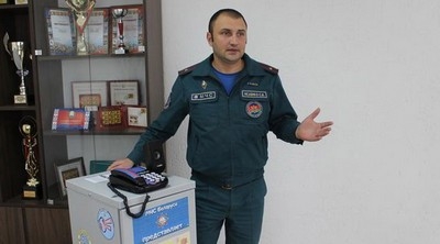 Сергей Исаенко из Быховского  РОЧС в числе победителей областного этапа конкурса профмастерства