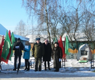 В Смолице прошел митинг-реквием, посвященный 70 годовщине освобождения территории сельсовета от фашистских оккупантов