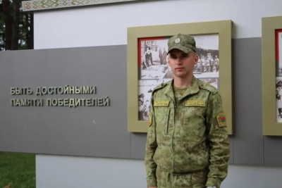 Станислав Манжула: помощник машиниста, а сейчас пограничник-новобранец