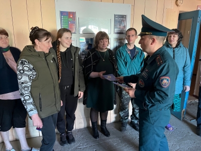 Провели профилактическое мероприятие  &laquo;Общежитие без пожаров&raquo;. Быхов.