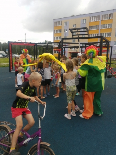 Игровая программа &laquo;Веселимся вместе&raquo;