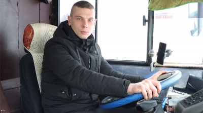 Дмитрий Глусцов признан лучшим водителем автобуса Автопарка № 6