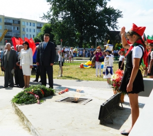 На площади Степана Красовского