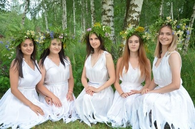 Быховчане с удовольствием окунулись в волшебную купальскую ночь