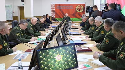 О врагах Беларуси, убийствах беженцев и готовности дать отпор. Лукашенко высказался на тему военной безопасности